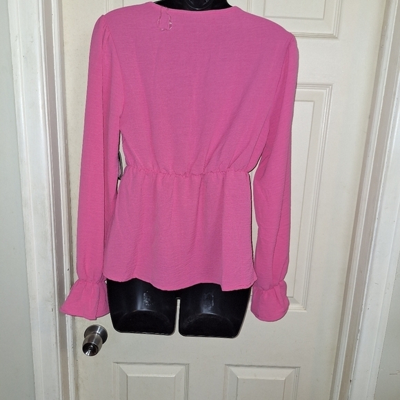 Jolie & joy pink blouse size medium - Picture 4 of 5